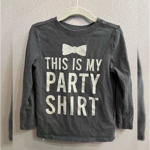 Boys Graphic Long Sleeve Shirt